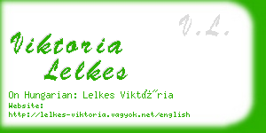 viktoria lelkes business card